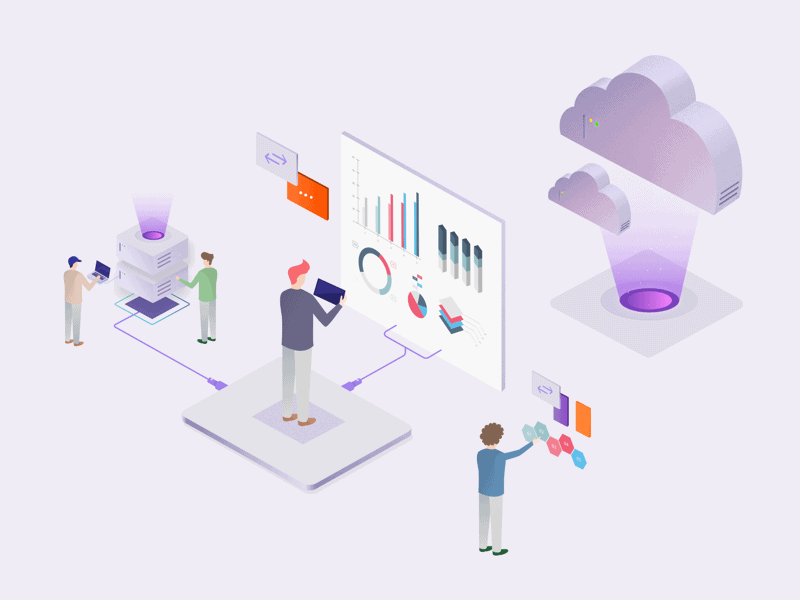 Dimensionamento web hosting, rappresentazione grafica.