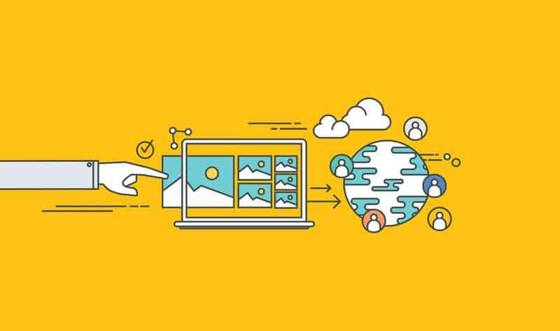 Scegliere l'hosting provider, rappresentazione grafica.